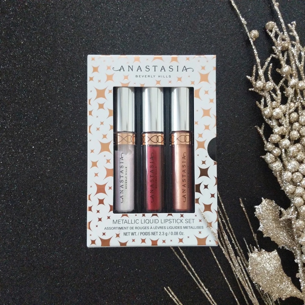 ABH Limited Edition Metallic Liquid Lipstick Set - Picture 6 of 6